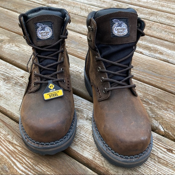 NWT Georgia Boot Brookville Steel Toe Work Boot main image 6